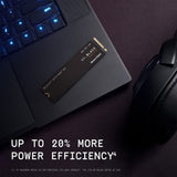 WD BLACK 1TB SN770 NVMe Gen4 PCIe, M.2 2280, Up to 5150 MB/s Internal Gaming SSD Solid State Drive WDS100T3X0E