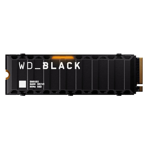 WD WDS400T2XHE BLACK4TB SN850X NVMe Internal Gaming Solid State Drive w/Heatsink compatible Gen4 PCIe M.2 2280Up to 7,300MB/s