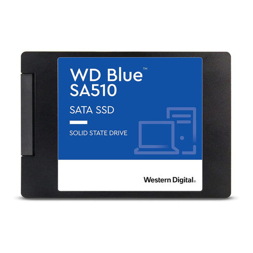 WD 500GB WD Blue SA510 SATA Internal Solid State Drive SSD SATA III 6 Gb/s 2.5-Inch/7mm Up to 560 MB/s (WDS500G3B0A)