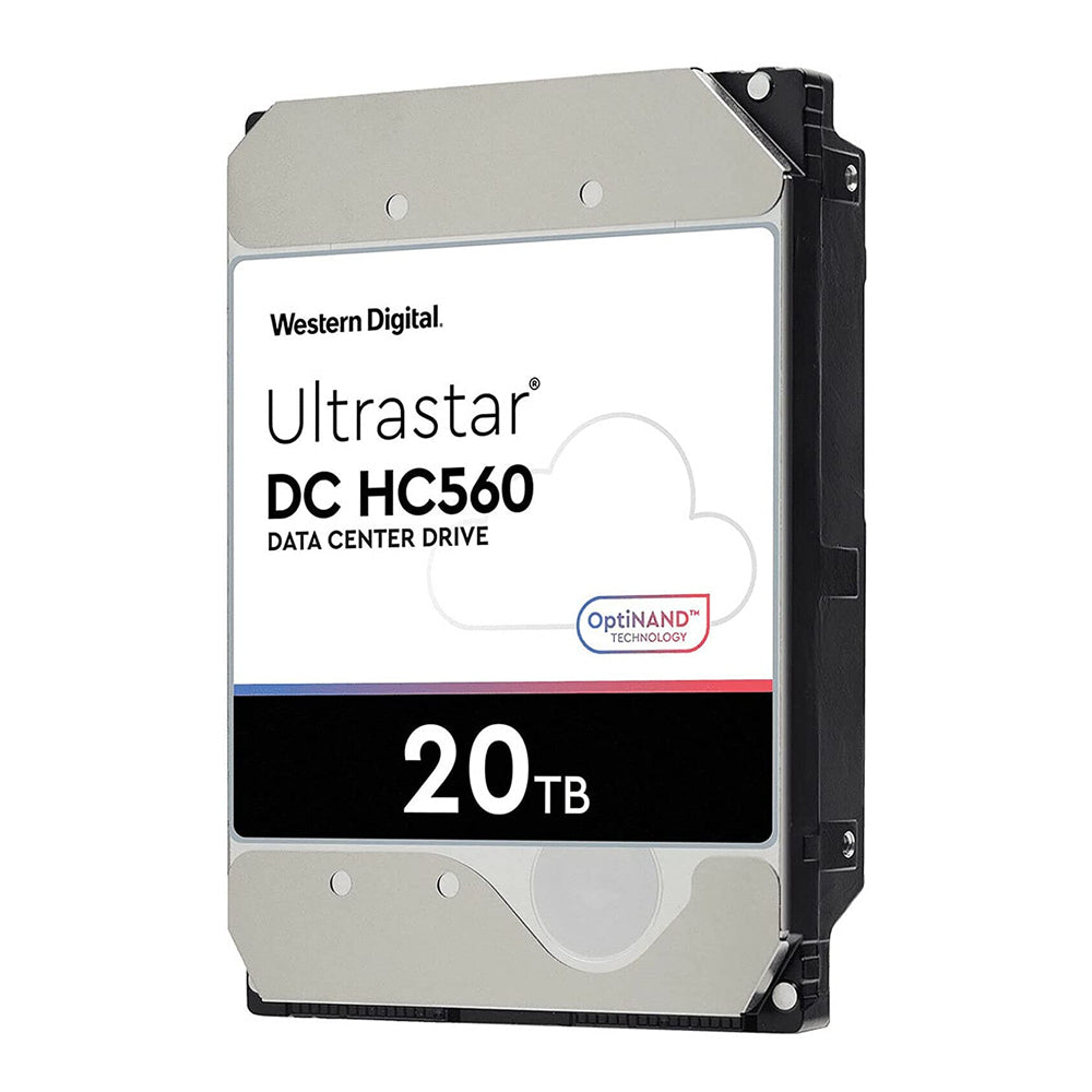 WD WUH722020BLE6L4 Ultrastar DC HC560 0F38785 20TB 512MB Cache 7200RPM SATA 6.0Gb/s 512E SE 3.5" Internal Hard Drive