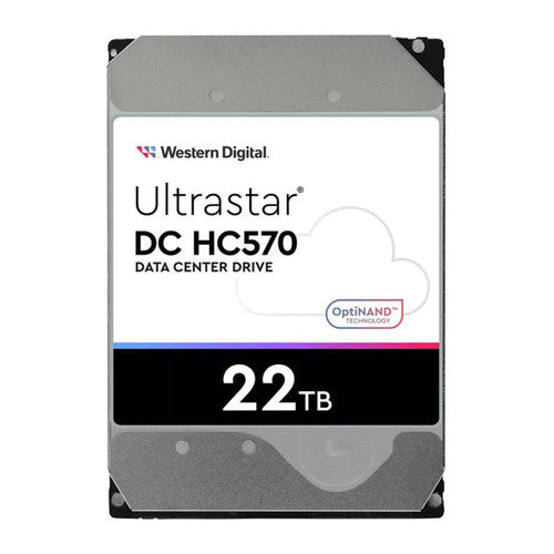 WD WUH722222AL5204 Ultrastar DC HC570 22TB 3.5" SAS (12Gb/s SAS) 7200rpm Hard Drive