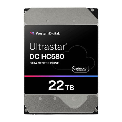 WD WUH722422ALE6L4 Ultrastar DC HC580 22TB SATA 6Gb/s 512e RPM 7.2K 3.5 Hard Drive Original