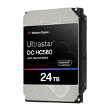 WD Ultrastar DC HC580 Hard Drive 24 TB 3.5" SATA 6Gb/s 7200 RPM Internal Hard Drive WUH722424ALE6L4