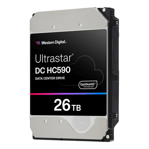 WD Ultrastar DC HC590 26TB 3.5-inch Serial SATA HDD Hard Disk Drive WUH722626ALE6L4