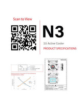 Dynatron N3 Fan For 1u Server And Up Fully Support Cpu Powered Heat Dissipation
