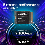 Crucial CT1000P310SSD2 P310 1TB PCIe Gen4 2230 NVMe M.2 SSD
