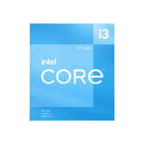 Intel Core i3-12100 Processor (12th Gen) 4-Core 3.3GHz LGA1700 60W Desktop CPU BX8071512100
