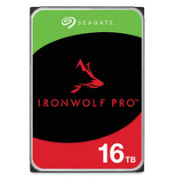 Seagate IronWolf Pro 16TB Enterprise NAS Internal HDD 3.5 Inch SATA 6Gb/s 7200 RPM 256MB Cache ST16000NT001