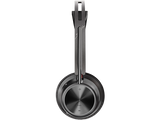 Poly 9T9J5AA#AC3 Voyager Focus 2 USB-C-C Headset +USB-C/A Adapter + Charging Stand + Noise Canceling  USB-C/A