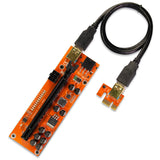 AAAwave 12GPU Mining Rig Frame and 12 x AAAwave PCIe Riser V011 Pro and Titanium Micro PD560 500GB Internal SSD