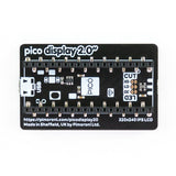 Pimoroni PIM580 Pico Display Pack 2.0 by Pimoroni LCD display for Raspberry Pi Pico, with four buttons, an RGB LED