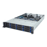 Gigabyte 2U Rack Server - 4th/5th Gen Intel xeon Scalable - 3x Gen5 GPUs, 1x Gen3 M.2 Slots, 12 SATA/SAS Bays (R263-S33 rev. AAF1)