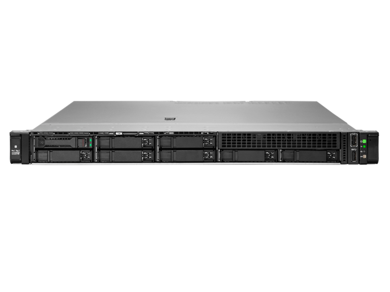 HPE P87790005 ProLiant DL320 Gen12 6505P 2.2GHz 12-Core 1P 1x64GB-R 8SFF MR408i-o 2x480GB SSD 2x1000W PS Rack Server