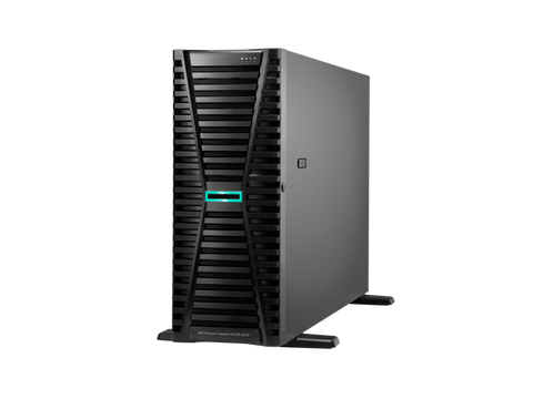 HPE P87788005 ProLiant ML350 Gen12 6515P 2.3GHz 16-Core 1P 1x64GB-R 8SFF MR408i-o 2x480GB SSD 2x800W PS Tower Server