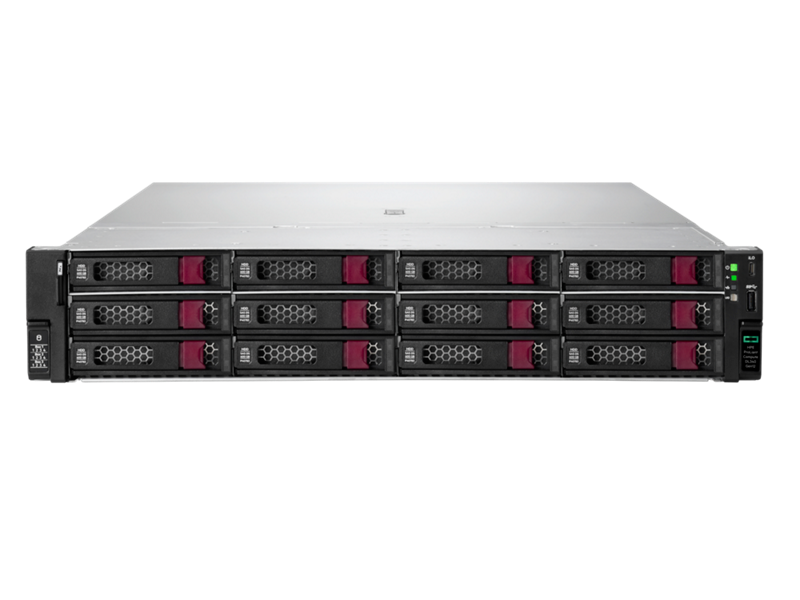 HPE P87780005 ProLiant DL340 Gen12 6505P 2.2GHz 12-Core 1P 1x64GB-R 8SFF MR408i-o 2x480GB SSD 2x1000W PS Rack Server