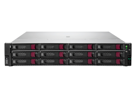 HPE P87780005 ProLiant DL340 Gen12 6505P 2.2GHz 12-Core 1P 1x64GB-R 8SFF MR408i-o 2x480GB SSD 2x1000W PS Rack Server