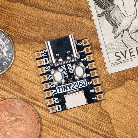 Pimoroni PIM721 postage stamp sized RP2350 Development Board
